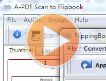 small screenshot of A-PDF scan to flipbook
