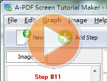 small screenshot of A-PDF  Screen Tutorial Maker